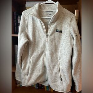 LL Bean Fleece Full Zip Women’s M Regular